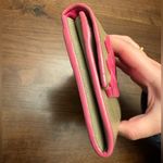 Bottega Veneta Taupe & Pink Long Wallet Photo 1