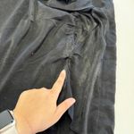 Sachin + Babi Dress Womens 6 Black Slit Sheath V Neck Balloon Sleeve Photo 8