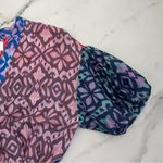 Xirena Lenna mini dress in fiesta art to wear coastal summer getaway size XS Blue Photo 6