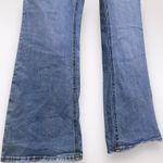 ZARA Bootcut Flared Blue Jeans Denim Women's Size 10 Classic Western Retro Cute Photo 2