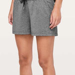 Lululemon  On The Fly Short 2.5", Heathered Black Photo 0