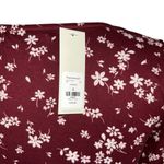 Trixxi country style dress flower dress burgundy size small new with tags Red Photo 4