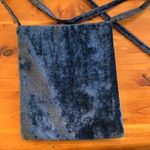 𝅺euc Christian Livingston navy velvet beaded purse Blue Photo 2