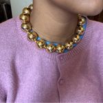 Kenneth Jay Lane Radiant Gold Bead Necklace Photo 4