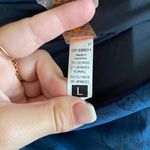 Maaji NWOT blue & black tropical botanical & jaguar print high waisted leggings Photo 3