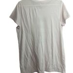 Gap Womens Soft Blush Pink Graphic Short Sleeve Tee Sz L Photo 4