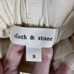 Cloth & Stone  Boho Crop Linen Pants Women Small Distressed Chic Lagenlook Frayed Photo 4