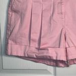 Liz Claiborne Golf Hepburn Pink Pleated High Waist Shorts Sz 10 Photo 4