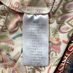 London Times Mini Dress Sz4P Multicolor Printed Keyhole Neck Elegant Casual Photo 4