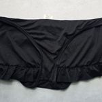 Mossimo Black Skirt Skort Ruffle Swim Beach Flirty Boho Bikini Bottom M Medium Photo 4