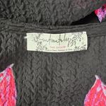 Free People Intimately  Black & Pink Bell Sleeve Slip Dress Photo 9