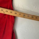 Classiques Entier Red Silk Sleeveless Pleated Top XS Dark Romantic Career Party Photo 7