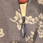 Christopher & Banks 2000s Blue White Floral Pencil Skirt Size 4 100% Cotton Photo 4