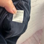 SALONI New Greta ruffle mini dress cotton velvet size dark navy US size 2 witchy Blue Photo 4