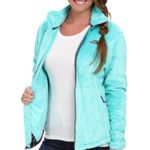 The North Face Women's Osito Fleece Full Zip Jacket Aqua Blue Size Small Photo 0