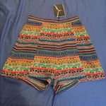 NWT Dance and Marvel high waisted patterned shorts high waist small boho baddie Photo 1