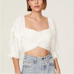 Marissa Webb‎ Eyelet Crop Top White 4 Photo 2
