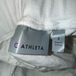 Athleta Women’s Sz 4 Linen Pants in White Style #213046 Photo 3