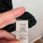 H.I.P. Black Loose Knit Crop Sweater Size L Photo 3