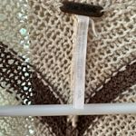 Free People  Oversized Circle Back Striped Knit Cardigan Small Photo 9