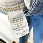 Woman Within  Plus Size 18W Jeans Embroidered Floral Denim Boot Cut Mid Rise 292 Photo 9