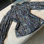 Hunter Bell New York Pleated Mock-neck Blouse Size Small Photo 3