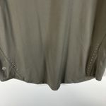 Lululemon  Women's Fast  Free Running Shirt Gray Green‎ Size 4 Athletic Yoga Photo 5