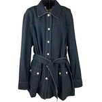 Sutton Studio Retro 70’s Look Jacket Women’s Size CL Blue Photo 48