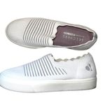 Skechers Poppy Breezy Street White Mesh Slip On Sneakers Photo 3
