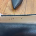 Jon Josef Block Heel Pointed Toe Leather Heels Black size 6 textured Photo 9