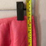 J. McLaughlin Hot Pink 100% Silk Straight Leg Dress Pants High Waist Women's 6 Photo 7