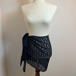 Time and Tru Navy Lace Skirt Size‎ L/XL Black Photo 2