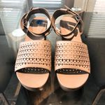 Bamboo  Nude Wedge Platform Ankle Strap Sandals, Size 10M New w/o Box Photo 5