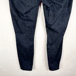 CAbi Size 12 Jeans Skinny All Over Printed Navy Blue Mid Rise Stretch 1636 Photo 7