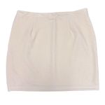 NWT Tan Side Slit Mini Skirt Sz Med Photo 3