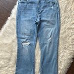 Gap High Rise Kick Fit Distressed Jeans Photo 0