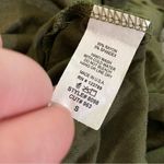 Jolie Flowy Tank Top Dark Olive Green Small Photo 3