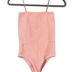 ZARA NWOT   Seamless Baby Ribbed Bodysuit Limitless Contour Collection XS Pink Photo 0