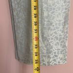 Sigrid Olsen Linen and Silk  Light Gray Patterned Pants Photo 3