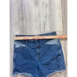 Madewell  Size 30 High-Rise Long Denim Shorts: Contrast Yoke‎ Edition Photo 4