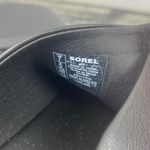 Sorel Black Platform Slide Sandal Shoes 7 Photo 4