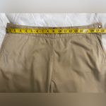 Lauren Ralph Lauren khaki pants. Side zip and button closure. Front slant pocket Size 14 Photo 4