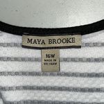 Maya Brooke Size 16W White Photo 3