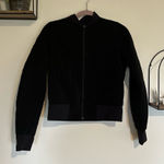 Lululemon  Black Non Stop Reversible Bomber Jacket Size 4 Photo 0