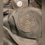 Etienne Aigner Ettiene Aigner Tan & Brown Canvas Shoulder Bag Photo 8