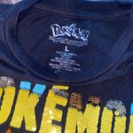 Pokémon Black  Tee with Yellow and Gold Accents Photo 4