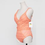 Becca by Rebecca Crochet One Piece Swimsuit Nectar Photo 5
