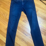 Loft Denim Leggings Sz 14 Dark Wash Slimming Casual Everyday Style Photo 0