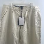Who What Wear  tapered, new cream pants size 16 Photo 1