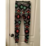 See You Monday  Multicolor Tribal Print Leggings Women's Size Medium Photo 6